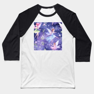 Fairy Pattern 16 Baseball T-Shirt